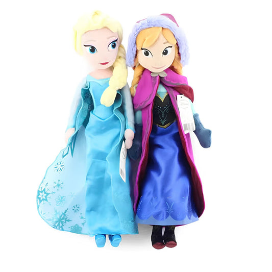 16" inches Disney Frozen Movie Queen Elsa & Anna Plush Soft Doll Gift Collection - Orysin