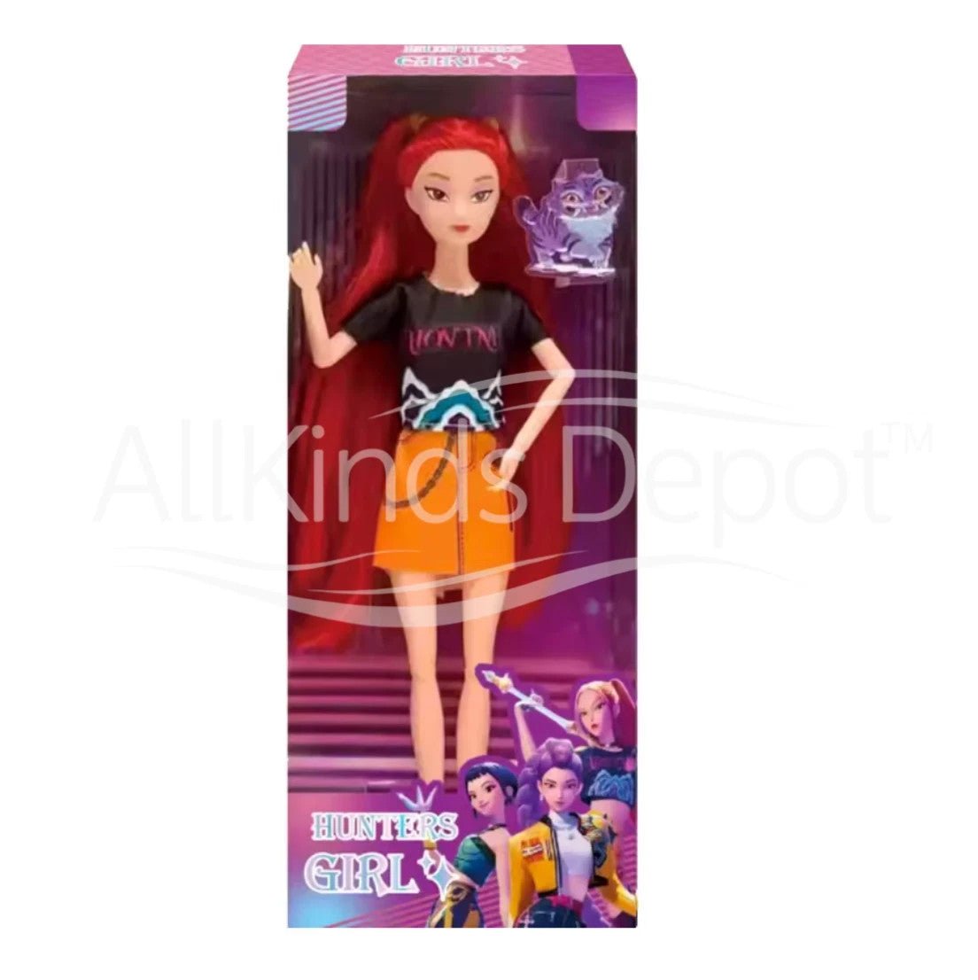 KPOP Idol Devil Hunters Girl Figures - 3 Pack Anime Display Set - Cute Dolls - Orysin