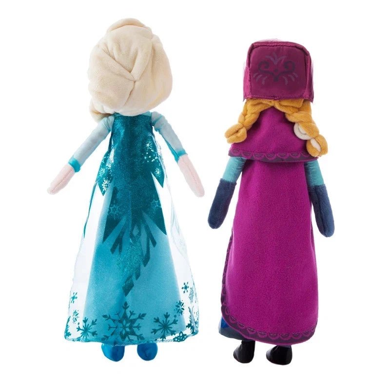 16" inches Disney Frozen Movie Queen Elsa & Anna Plush Soft Doll Gift Collection - Orysin