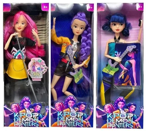 3PC/1pc Cosplay Kpop Demon Hunters Dolls Moveable Joint Collectible Figure Toy - Orysin