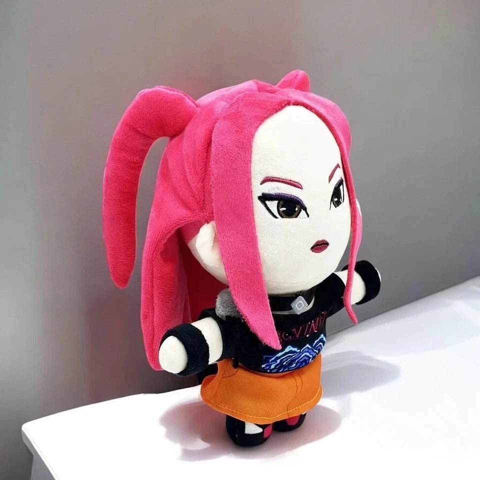 8" Mira Demon Hunter Plush Toy, Game - Inspired Soft Stuffed Doll Collectible Gift - Orysin