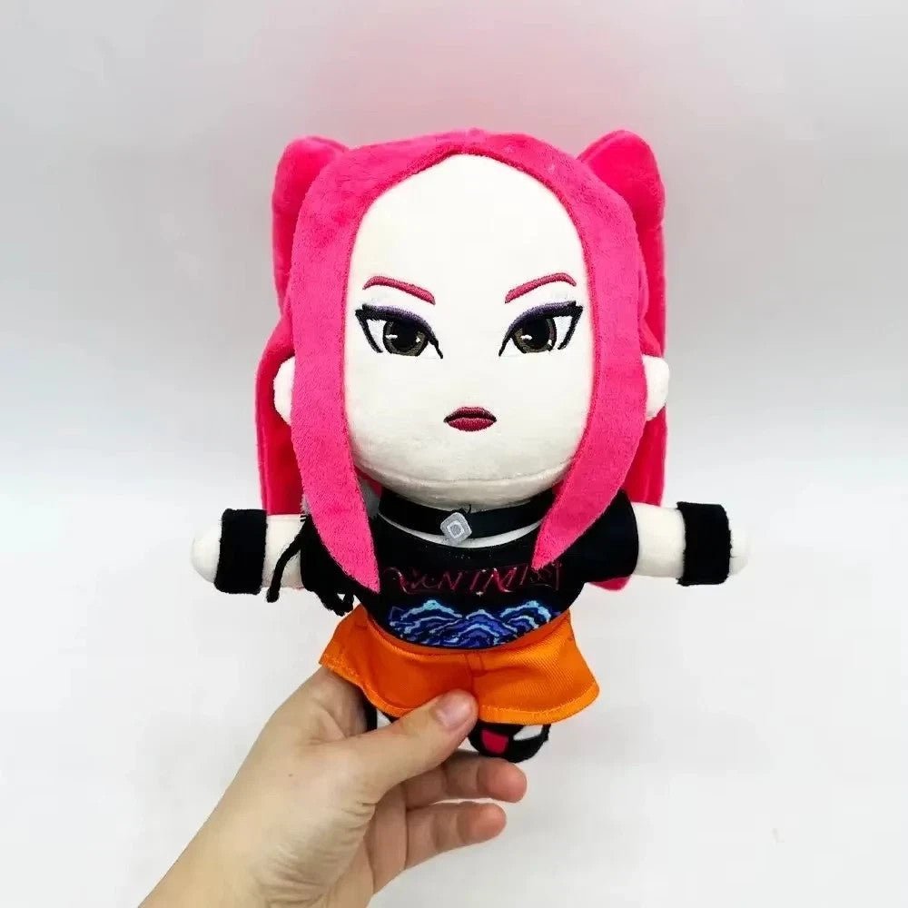 8" Mira Demon Hunter Plush Toy, Game - Inspired Soft Stuffed Doll Collectible Gift - Orysin