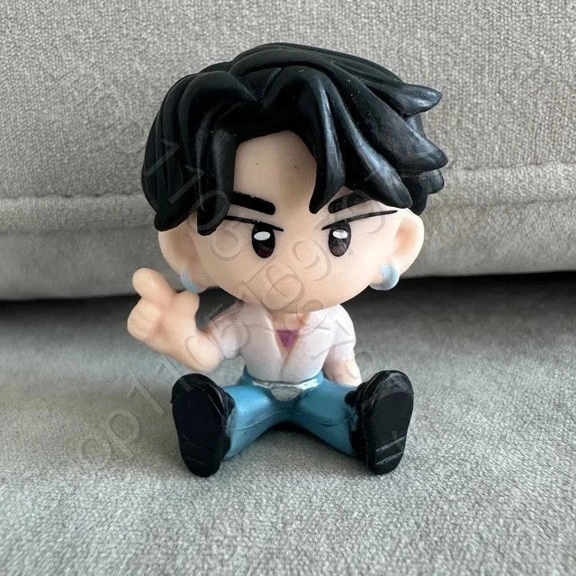 Conjunto de bonecos de ação 10 peças KPop Demon Huntrix Rumi Mira Zoi Saja brinq - Orysin