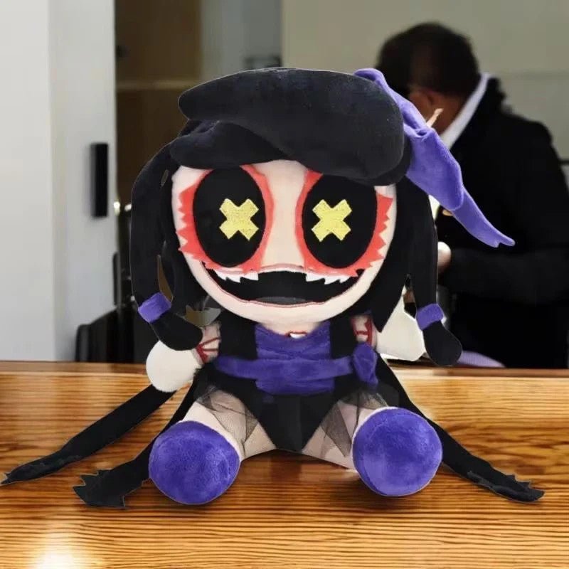 Cyn Murder Drone Plush, Uzi V N - Inspired Glitch Robot Toy, Murder Drone Doll 12" - Orysin