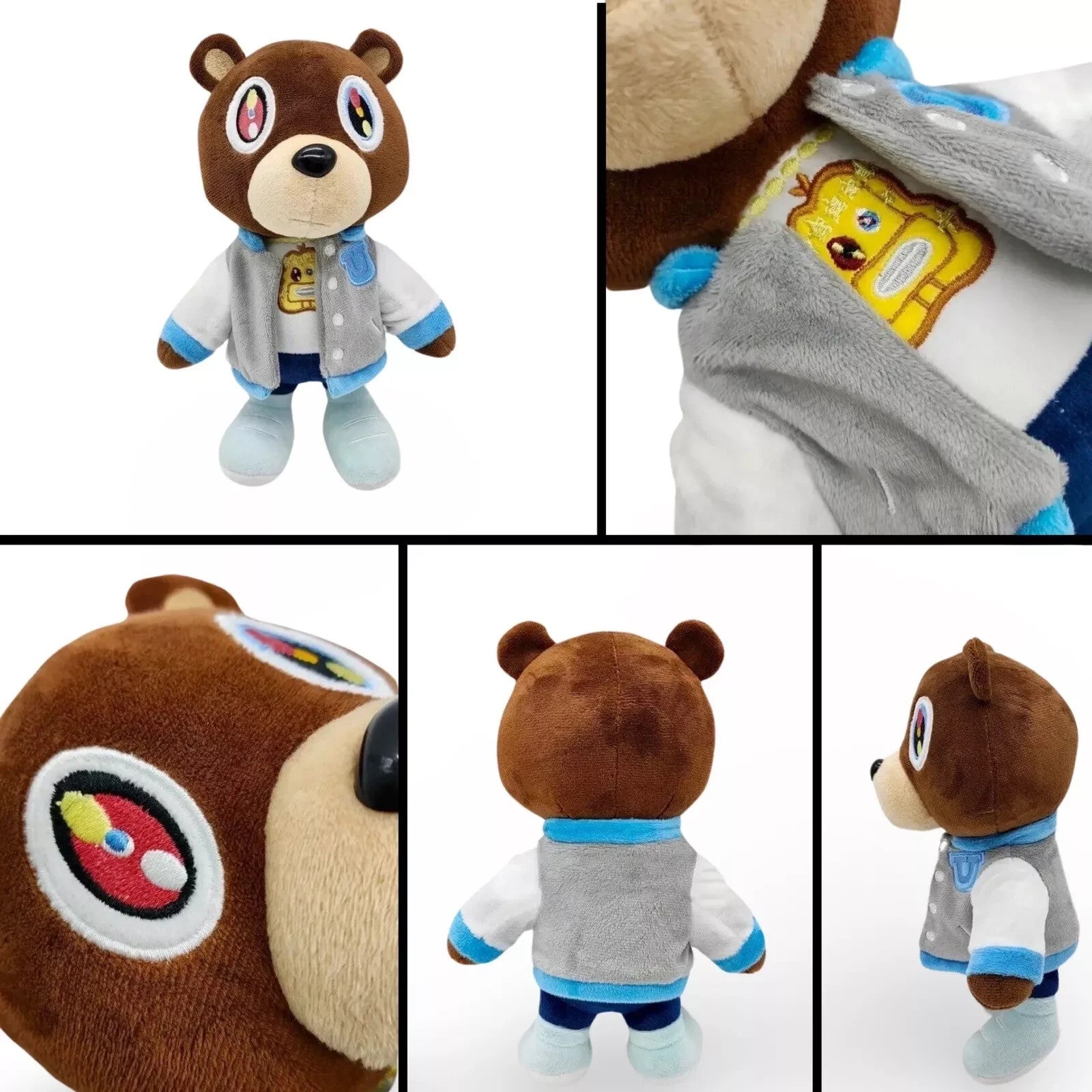 Kanye West Teddy Bear Plush Doll Music Graduation Teddy Bear Collection - Orysin