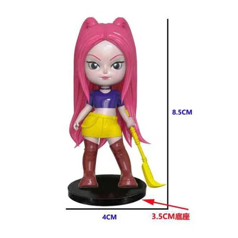 Kpop Demon Hunters Figure Set Huntrix Tiger Rumi Mira Zoey PVC Collectible Toy - Orysin