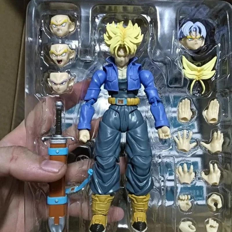 SHF Dragon Ball Z Trunks Figure Super Saiyan Action Figure PVC Model Toy - Orysin