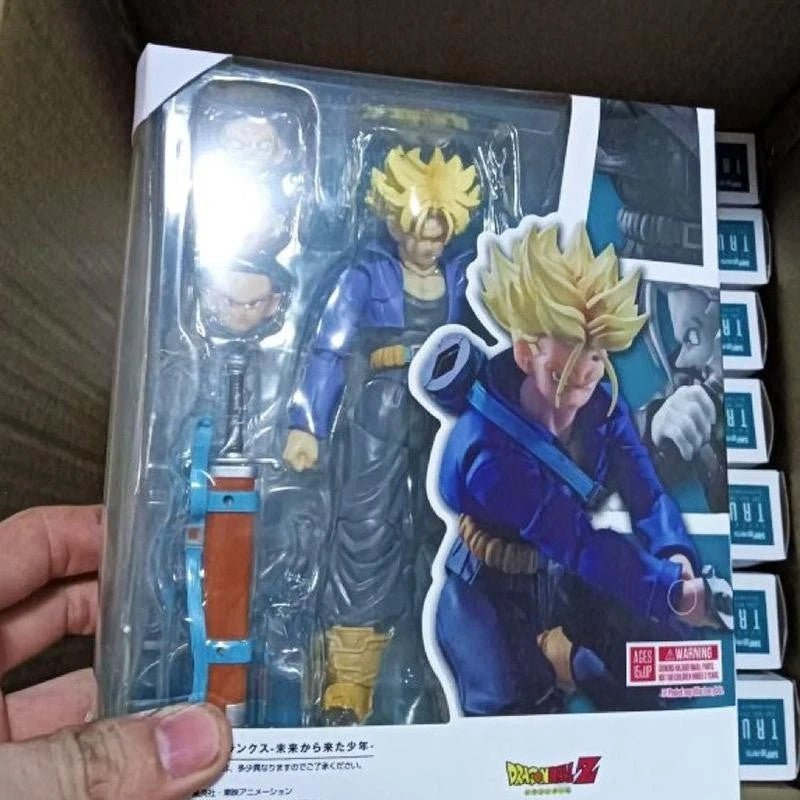 SHF Dragon Ball Z Trunks Figure Super Saiyan Action Figure PVC Model Toy - Orysin