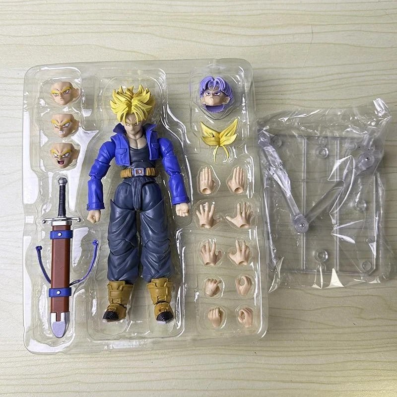 SHF Dragon Ball Z Trunks Figure Super Saiyan Action Figure PVC Model Toy - Orysin