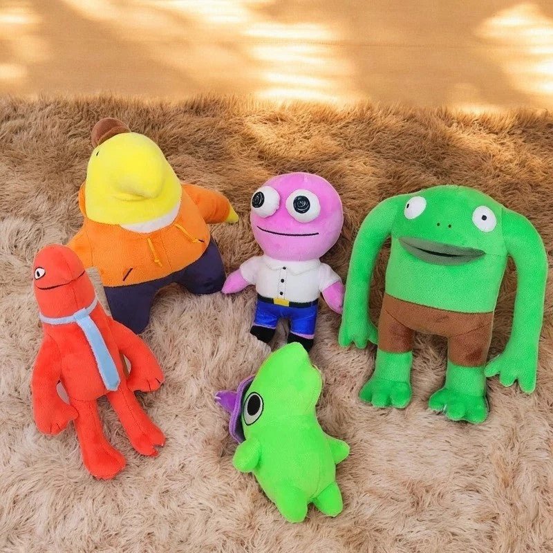 Smiling Friends Plush Toys, Pim, Glep, Charlie, Allan & Mr Frog Stuffed 20 - 25cm - Orysin