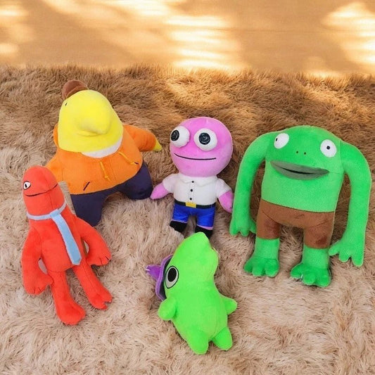 Smiling Friends Plush Toys, Pim, Glep, Charlie, Allan & Mr Frog Stuffed 20 - 25cm - Orysin